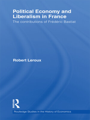 cover image of Political Economy and Liberalism in France